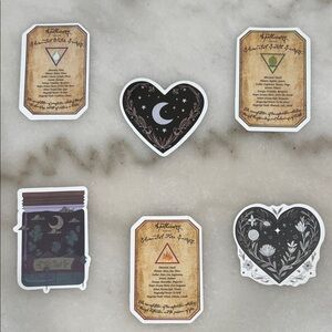 Mystical Waterproof Apothecary Stickers